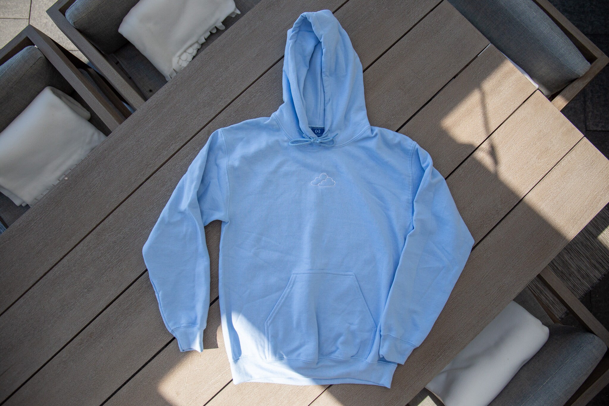 [GRAVER]★CLOUD SMILE EMBROIDERY HOODIE UNISEX] Cloud Smile Embroidery Hoodie Zip-up - GRAVER | 60