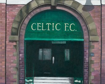 Gates of Paradise. This is the old main gate to Celtic Park, Glasgow