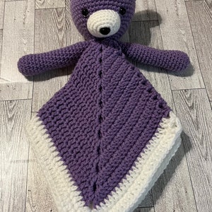 Teddy Bear Lovey - Etsy