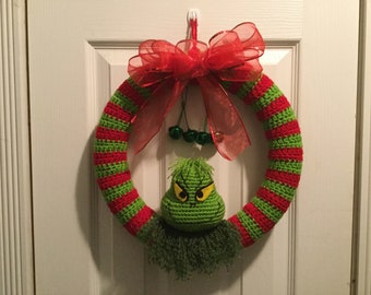 Grinch Wreath