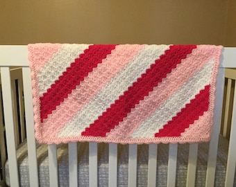 Corner to Corner Baby Blanket