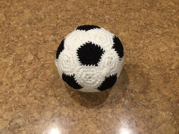 crochet soccer ball hat