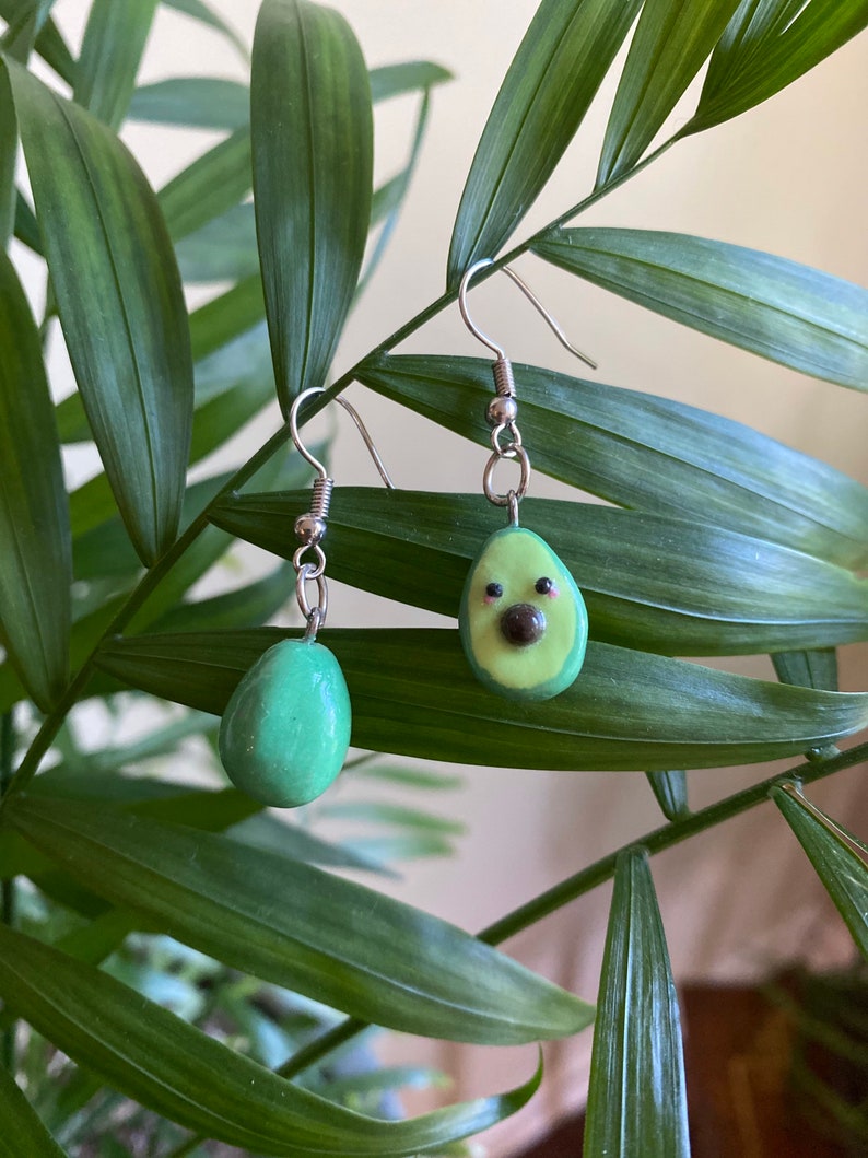 Cute Avocado Earrings