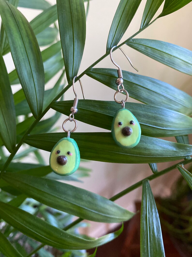 Cute Avocado Earrings