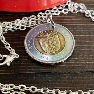 Panama Münze Halskette Panamaischen Balboa Vasco Nunez Persönliche Vintage Handmade Schmuck Geschenk Freund Charme Für Ihn Her World Münzensammler