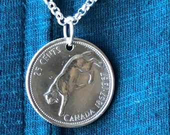 1943年カナダ25セント銀貨 - Etsy 日本