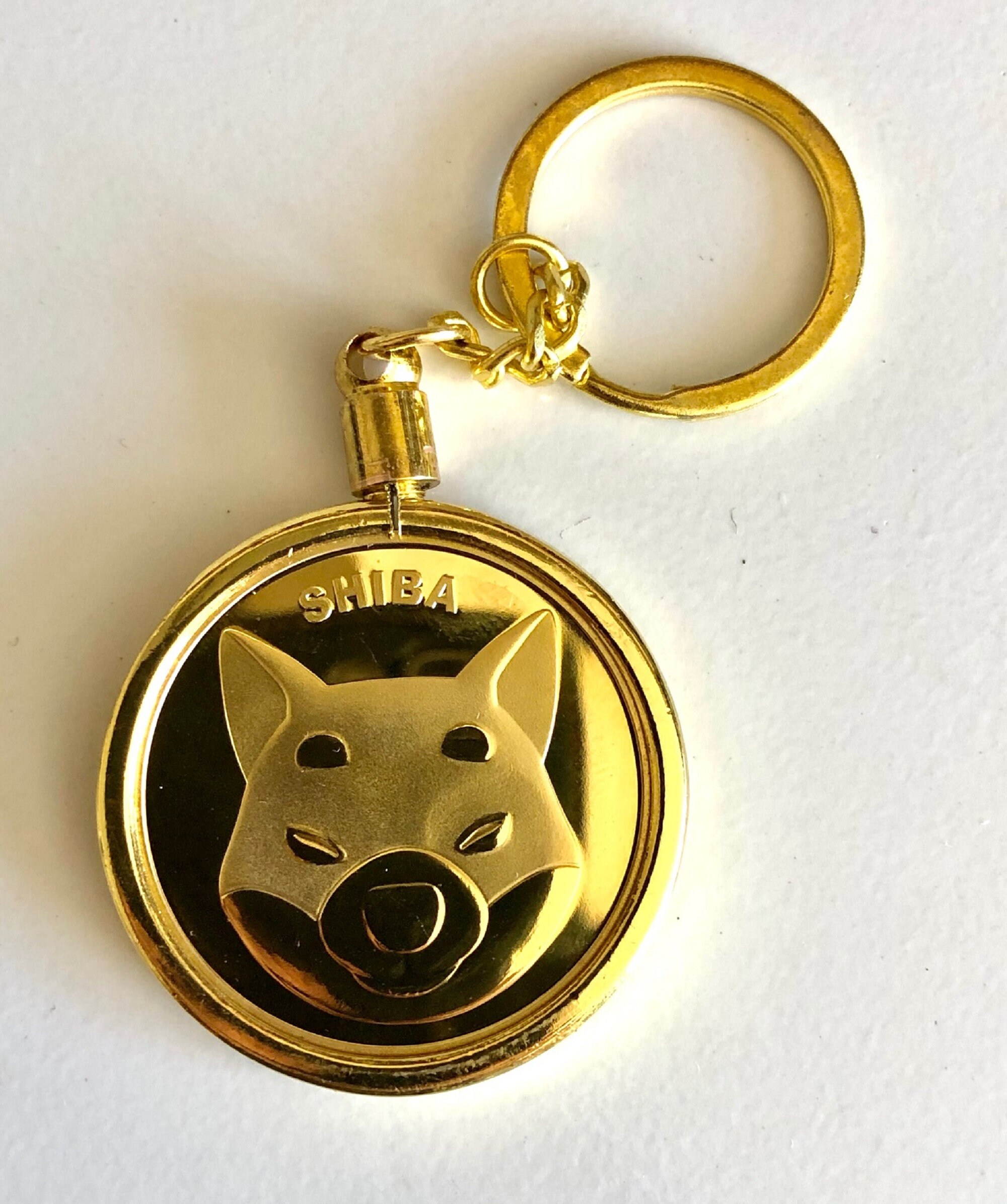 SHIB Shiba Crypto Currency Keychain - Metal Crypto Coins - Cryptocurrency -  Collectable - Souvenir - Token - Shiba to the Moon! - Etsy
