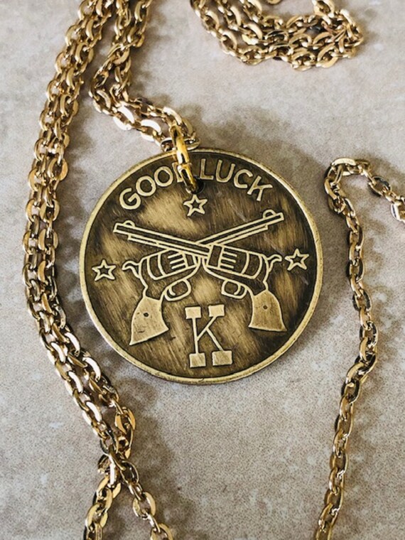 Cali coin necklace deals