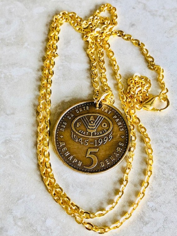 Rare coin necklace clearance