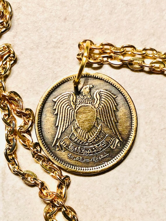Rare coin necklace deals