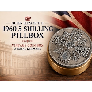 Queen Elizabeth Box Vintage - Etsy