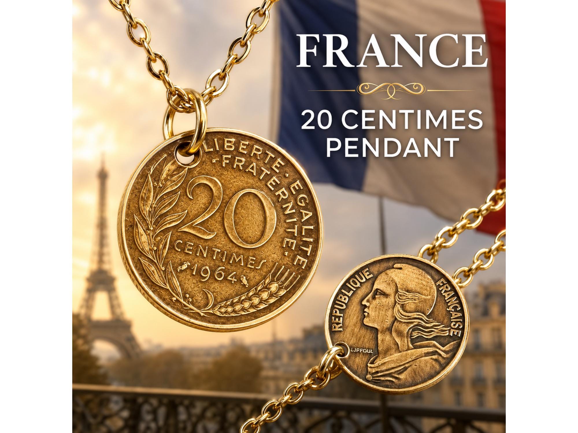 France 20 centimes - Etsy 日本