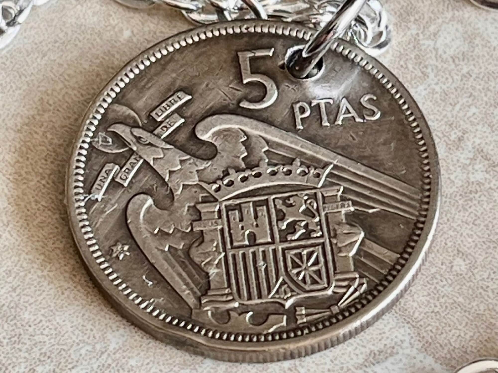 5 pesetas 1957 - Etsy 日本