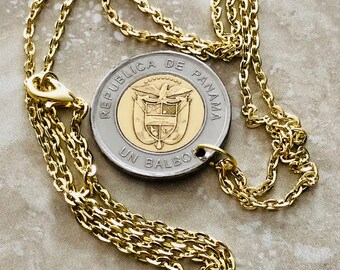Balboa Coin Necklace - Etsy