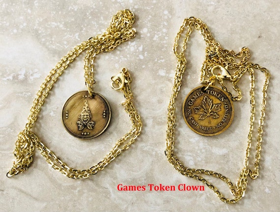 ゲーマートークン コインネックレスペンダント 幸運のヴィンテージ