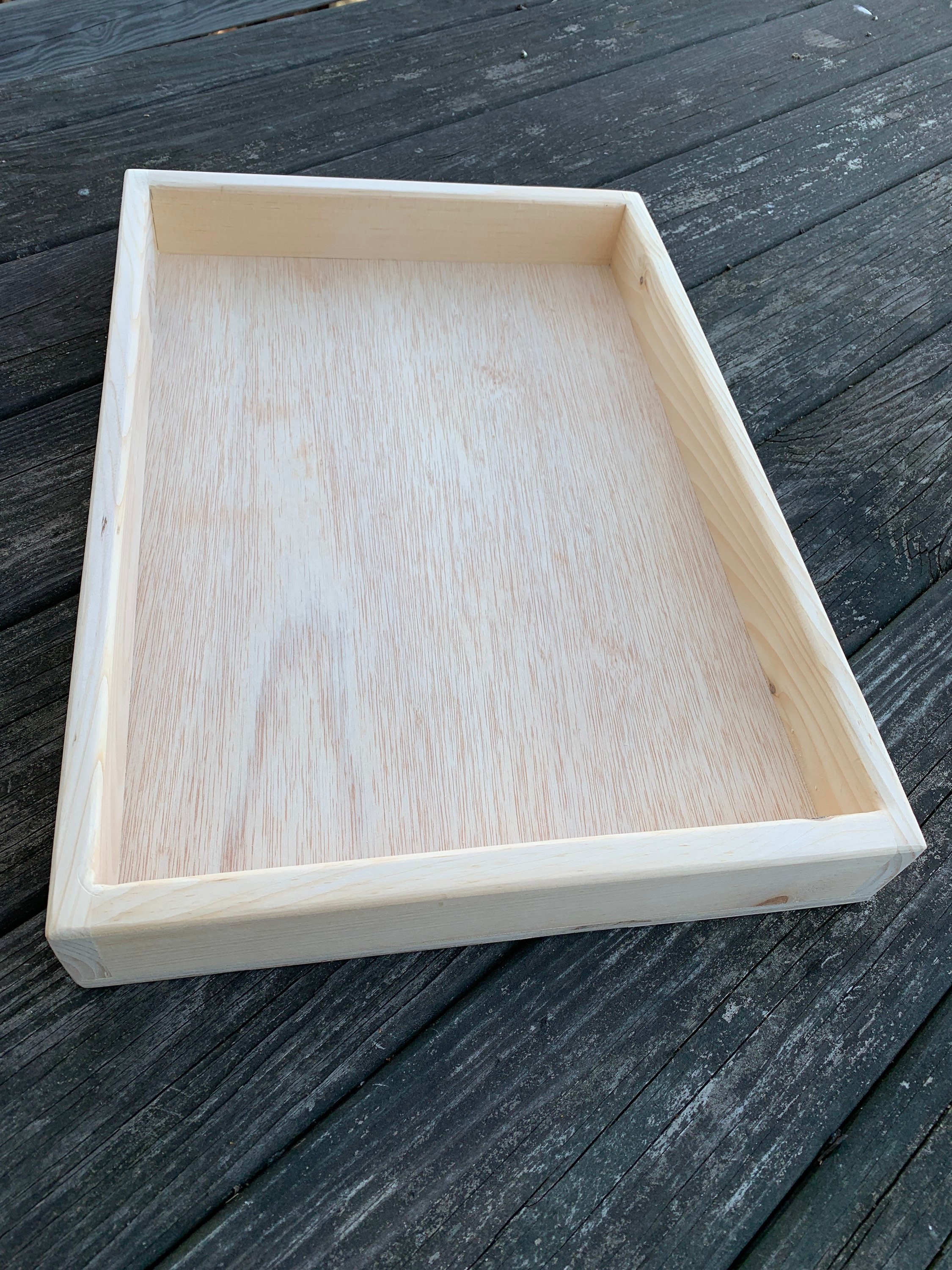 One Plain Wooden Trays no Handles Etsy