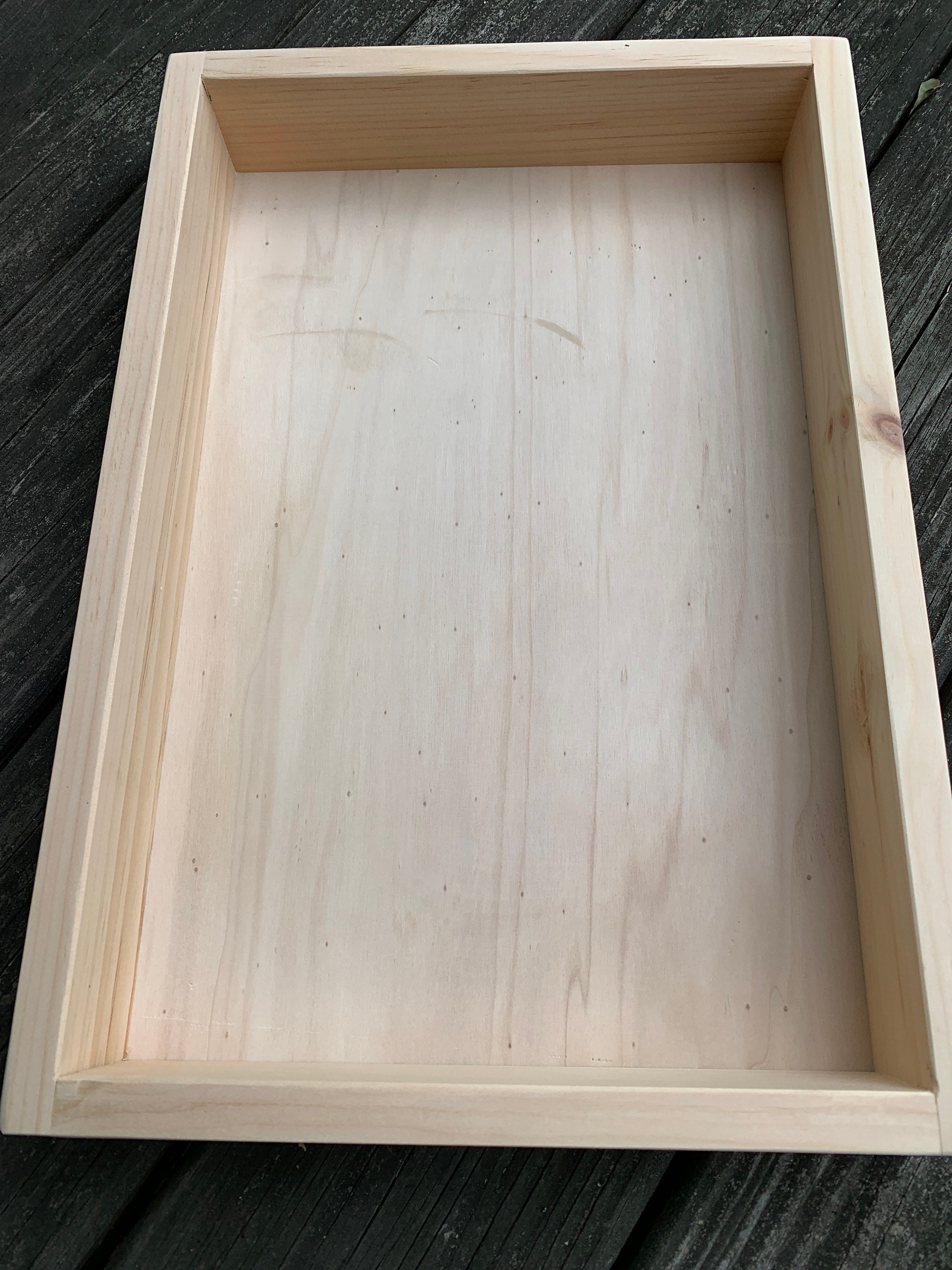 One Plain Wooden Trays no Handles Etsy Australia