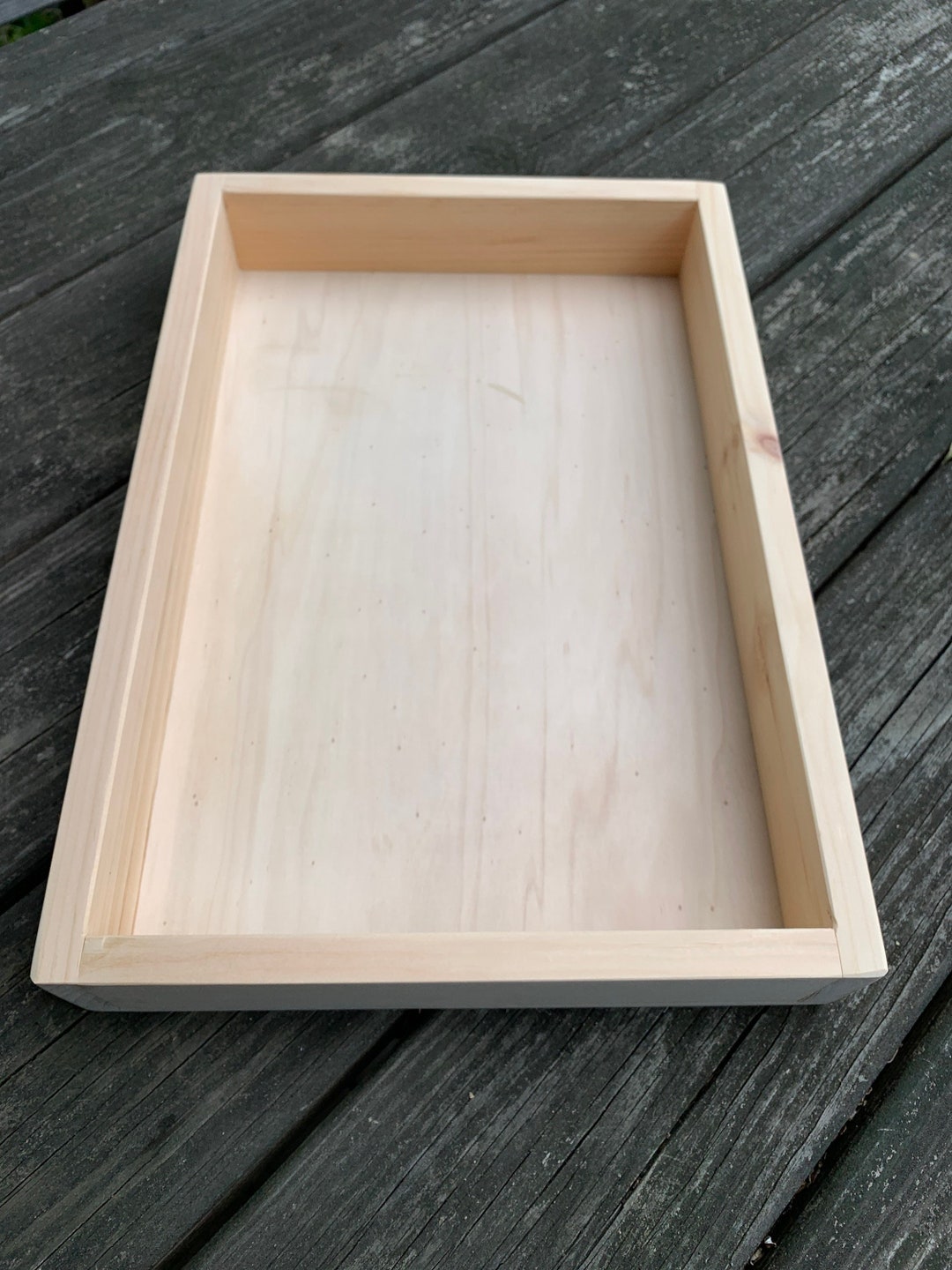 One Plain Wooden Trays no Handles Etsy