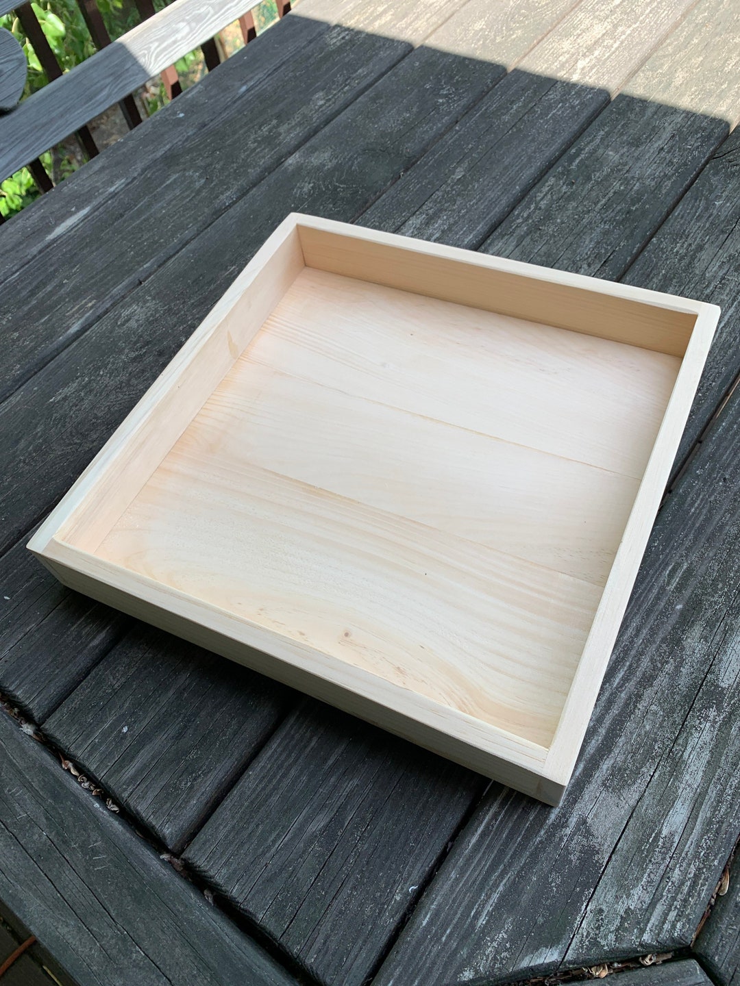 One Plain Wooden Trays no Handles Etsy