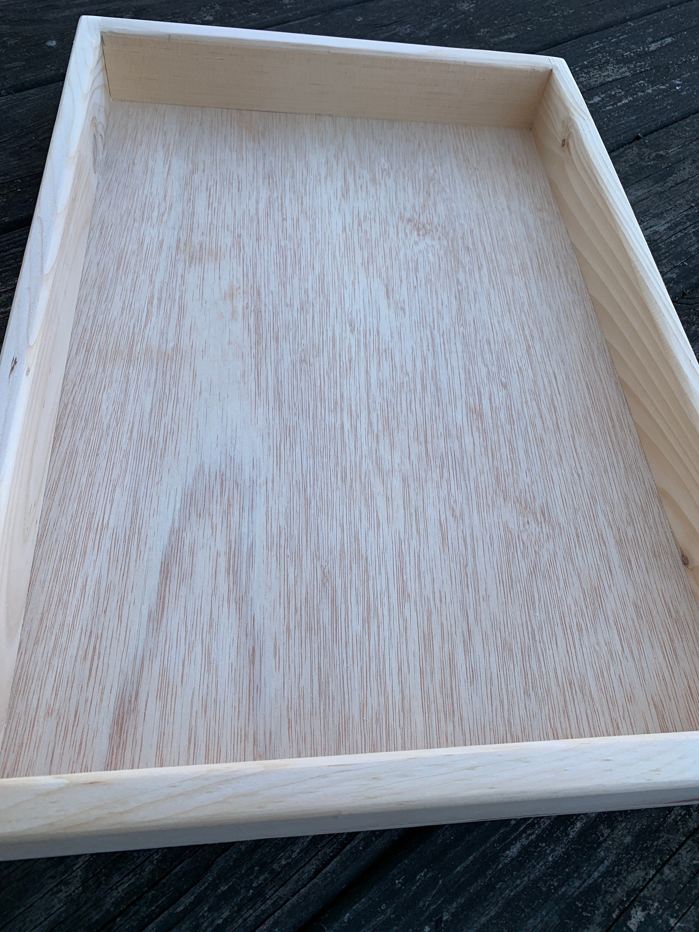 One Plain Wooden Trays no Handles Etsy