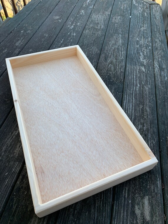One Plain Wooden Trays no Handles Etsy