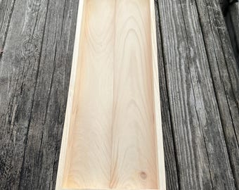 Plain Wooden Charcuterie Board Tray (29"x10.5")