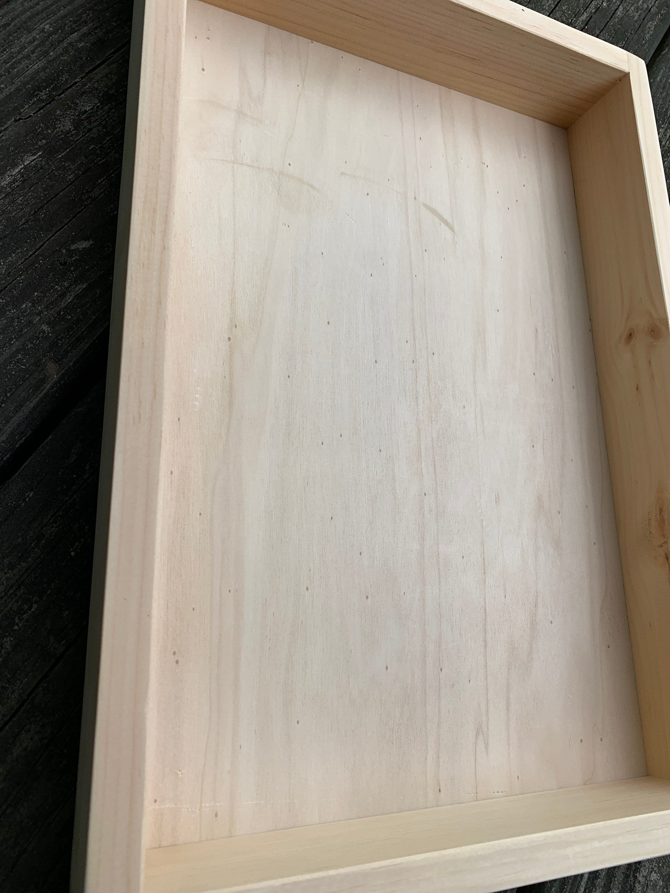 One Plain Wooden Trays no Handles Etsy