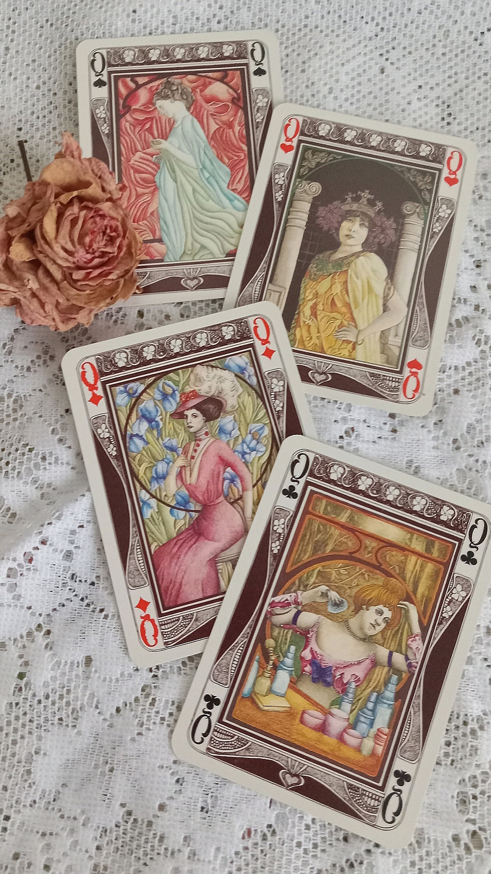 1900 Playing Cards - Etsy
