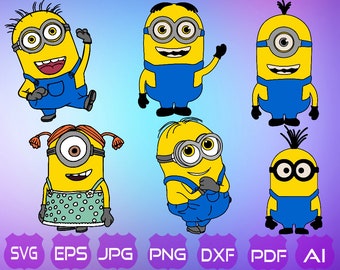 Minion clipart | Etsy