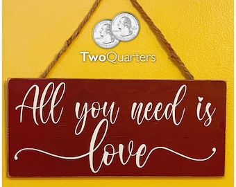 All You Need is Love | Etsy