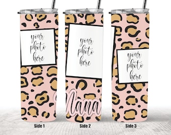 Nana dierenprint 20oz magere beker sublimatieontwerp voor rechte beker - digitale png-download