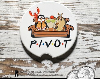 Misc. Ceramic Car Coasters