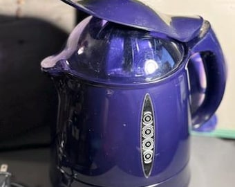 Vintage Fiesta Cobalt Blue Electric Citrus Juicer 32 Oz Genuine Fiestaware Original Box