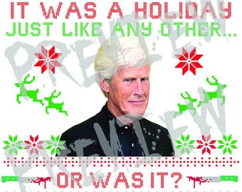 True Crime Ugly Sweater JPG File