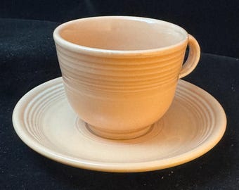 Fiesta Cup & Saucer Set (Post-86 Fiesta by Homer Laughlin)