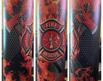 Fire Rescue Tumbler 20oz