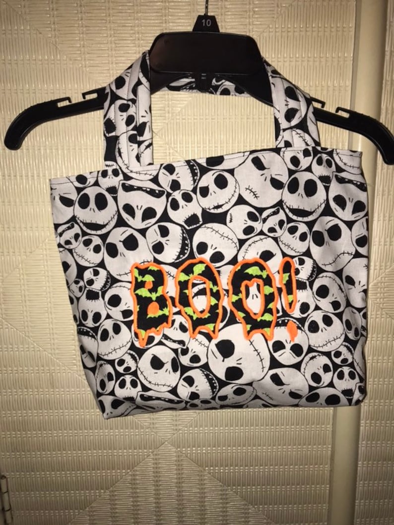 Jack Skeleton Trick Or Treat Bag