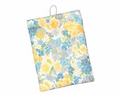 Floral Book Sleeve with a Button Closure