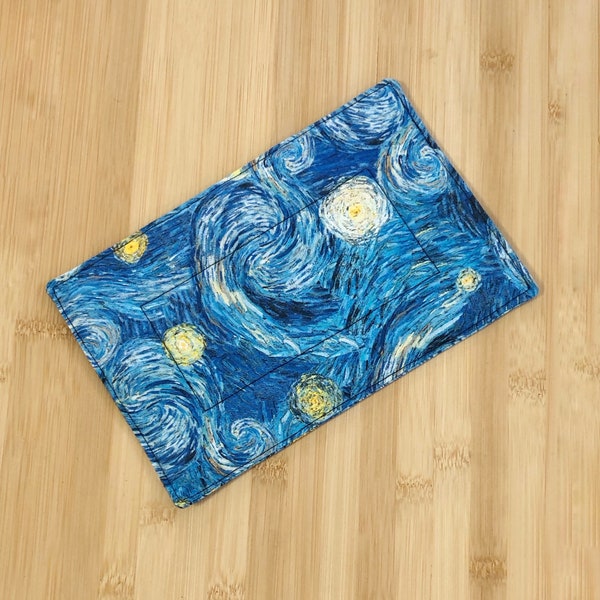 Van Gogh Starry Night Mug Rug, Snack Mat, Coaster,