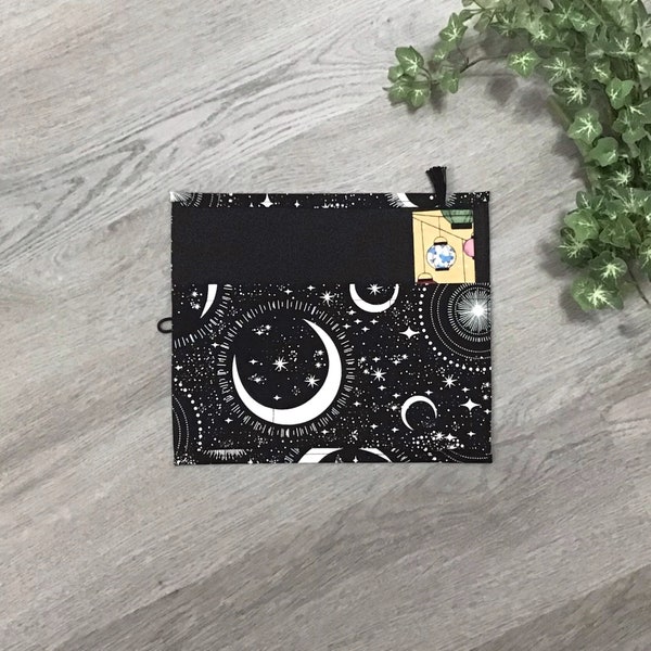 Glow in the Dark Galaxy Bookmark Sleeve, Bookmark Holder, Bookmark Case