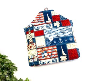 Nautical Envelope Style Book Sleeve