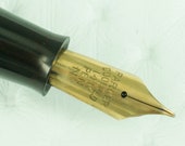 PARKER DUOFOLD REG.T.M. 1940s - black color, Parker Fountain Pen