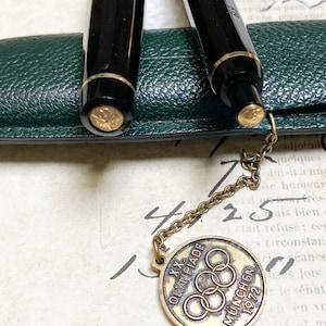 Vintage KAWECO-sportset - XX Olympische Spelen München 1972 - Origineel leren etui - Uitstekend cadeau voor haar of hem