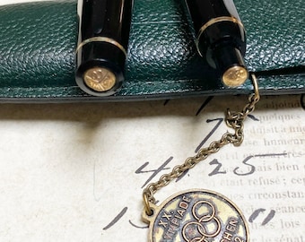 Vintage KAWECO Sport Pen Set: Olympiade 1972 München, Lederetui