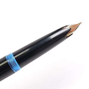 Penna stilografica Montblanc originale vintage n. 31, caricamento a stantuffo, pennino originale in oro massiccio 14K numero 3, regalo meraviglioso