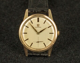 Nice Vintage Omega Cal.268 Gold Plated 