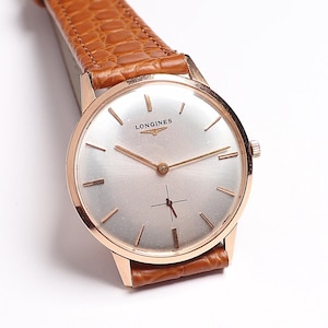 Exceptional Vintage Longines, Solid 18K Yellow Gold Case, Mechanical Wrist Watch + original box, Very Rare, Wonderful Luxurious Gift