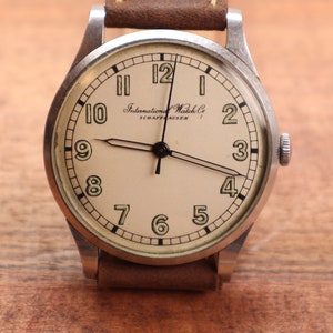 IWC Schaffhausen Rare Vintage Swiss Wrist watch, IWC cal.89, Wonderful gift