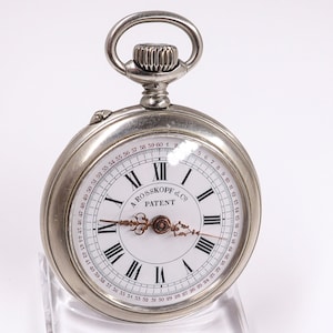 Roskopf Patent, Vintage Swiss pocket watch - An excellent Gift for her or him