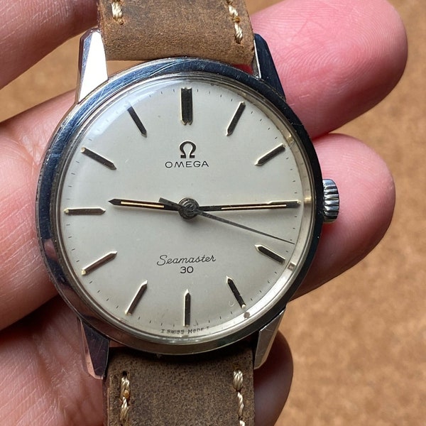 Outstanding Rare Vintage Omega Seamaster 30 from 1964, in wonderful condition - Omega cal.286 - Gift Birthday or Anniversary